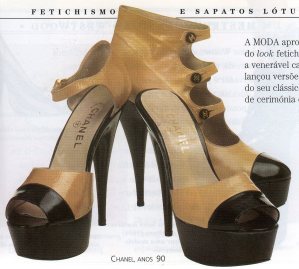 Casa Chanel 1990/Sapato Fetiche